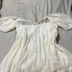 Ivory free people dress